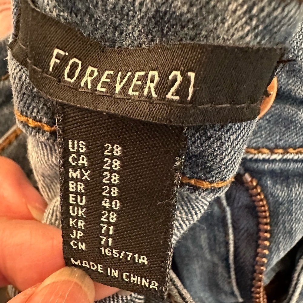 Bundle Of 3 Jeans Jessica Simpson Forever 21 Republic Casual Denim - Picture 3 of 5